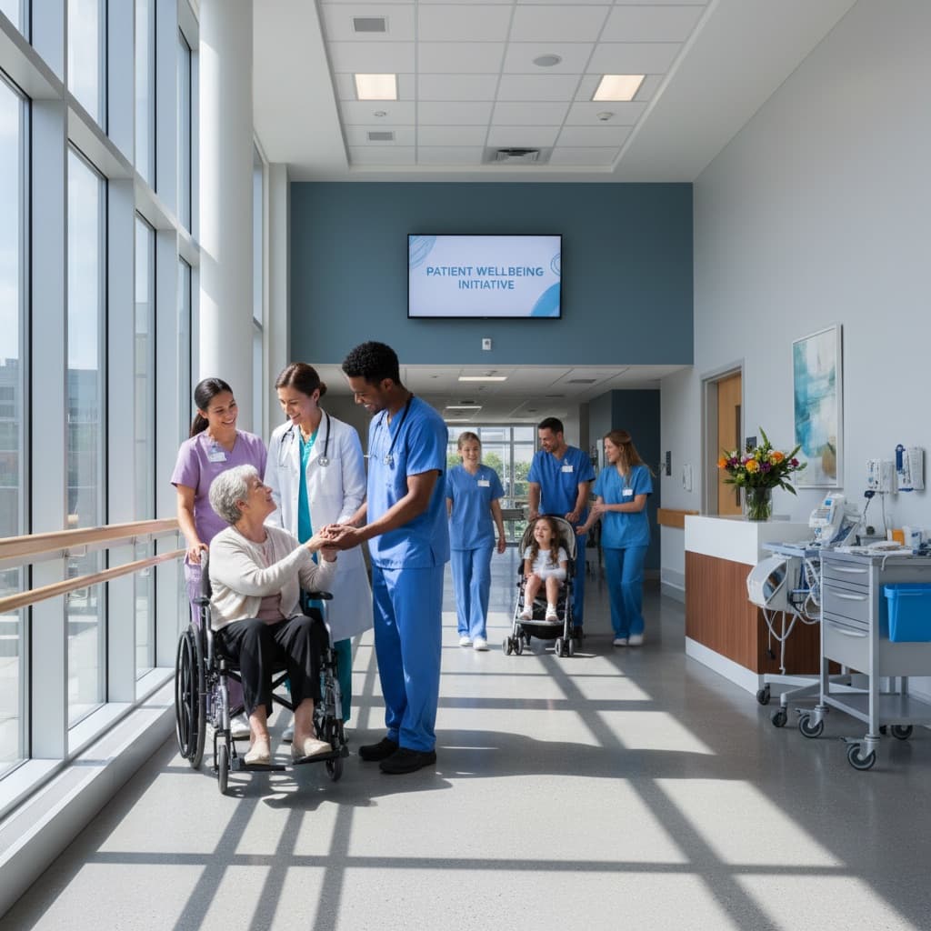 CNA student in clinical program